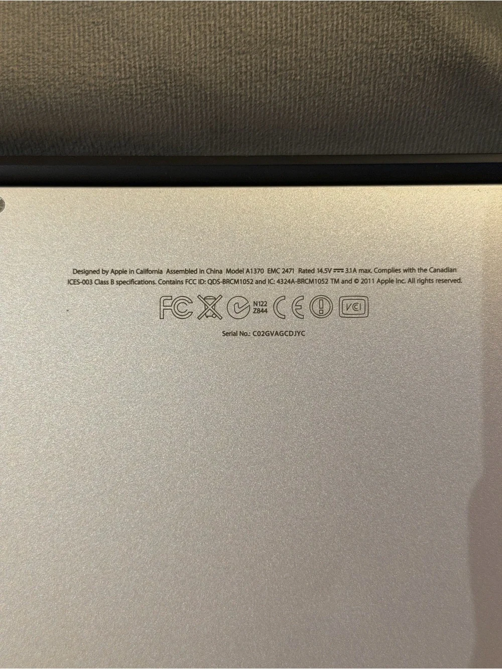 Apple macbook air